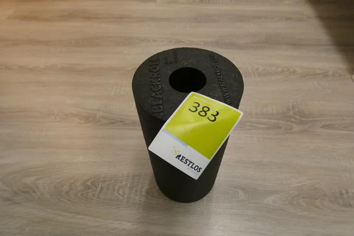 Blackroll Faszienrolle, schwarz